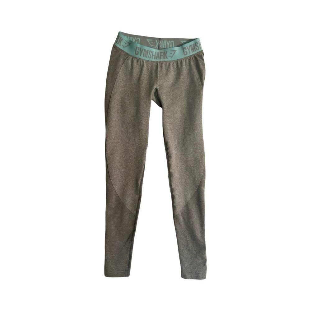 Gymshark Gray And‎ Teal Women’s Exercise Leggings Size Medium